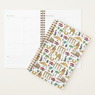 Colour Symbols of Egypt Pattern Planner