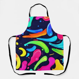 Colour Symphony: A Visual Feast Apron