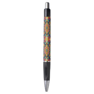 Colour Symphony Mandala – Bold Psychedelic Floral