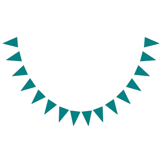 colour teal bunting  (All)