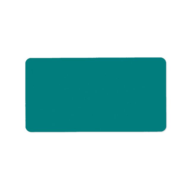 colour teal label (Front)