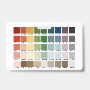 Colour Test ID Badge