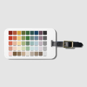 Colour Test Luggage Tag