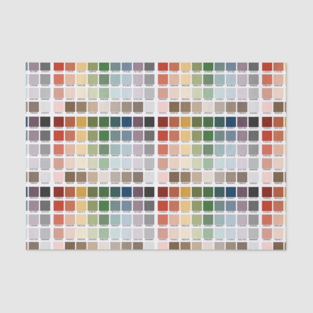 Colour Test Tissue Paper (Front)