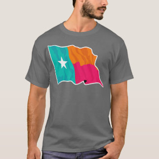 Colour Texas Lone Flag T-Shirt