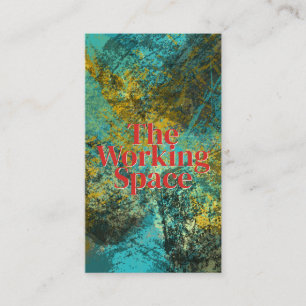Colour Texture   Painting Creative Business Card