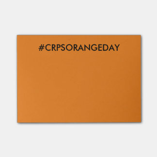 Colour The World Orange™ #CRPSORANGEDAY Post-it Notes