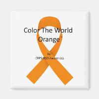 Colour The World Orange™ for CRPS/RSD Magnet