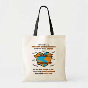 Colour the World Orange...RSD/CRPS Tote Bag