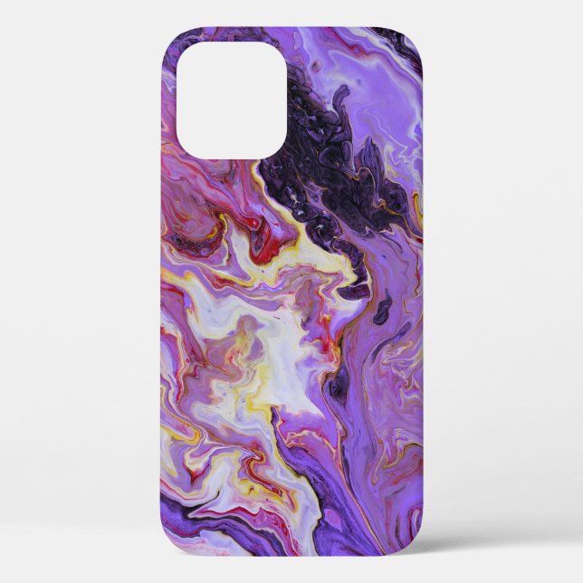 Colour tone acrylic paints, abstract. Case-Mate iPhone case (Back)