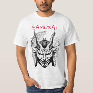 Colour T's Samurai Masks Crafts T-Shirt