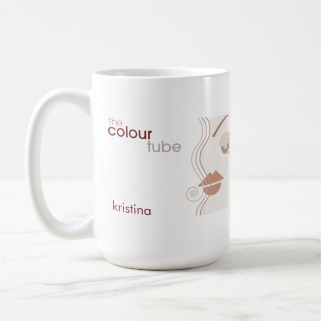 Colour Tube Mug (Left)