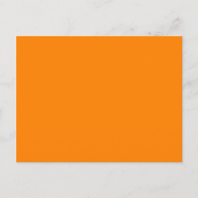 colour UT orange Postcard (Front)