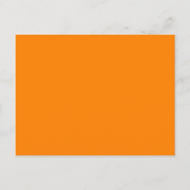 colour UT orange Postcard (Front)