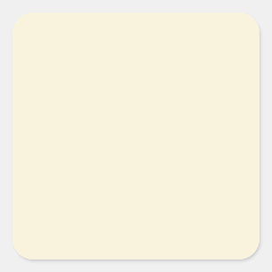 colour vanilla square sticker