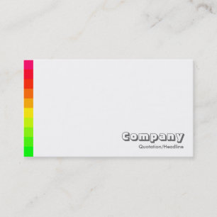 Colour Variations III 02a Business Card