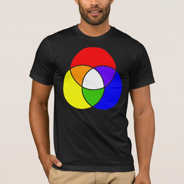 colour venn diagram T-Shirt (Front)