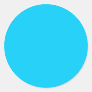 Colour Visual Adaptive Living Tools Sky Blue 2 Classic Round Sticker