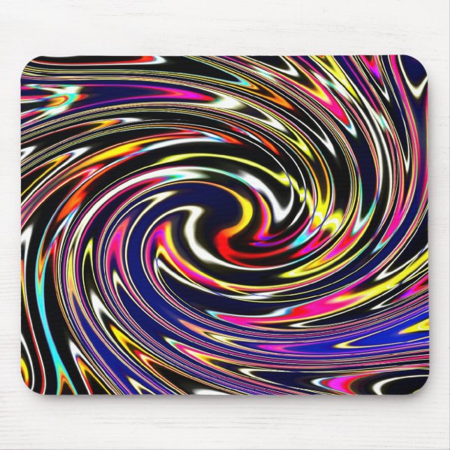 Colour Vortex Mouse Pad (Front)