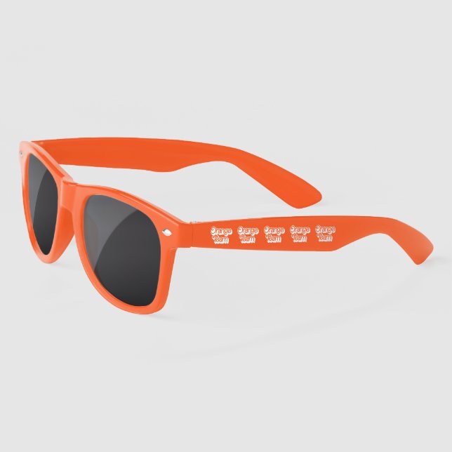Colour War Orange Team Sunglasses (Left)