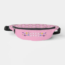 Colour War Pink Team Fanny Pack
