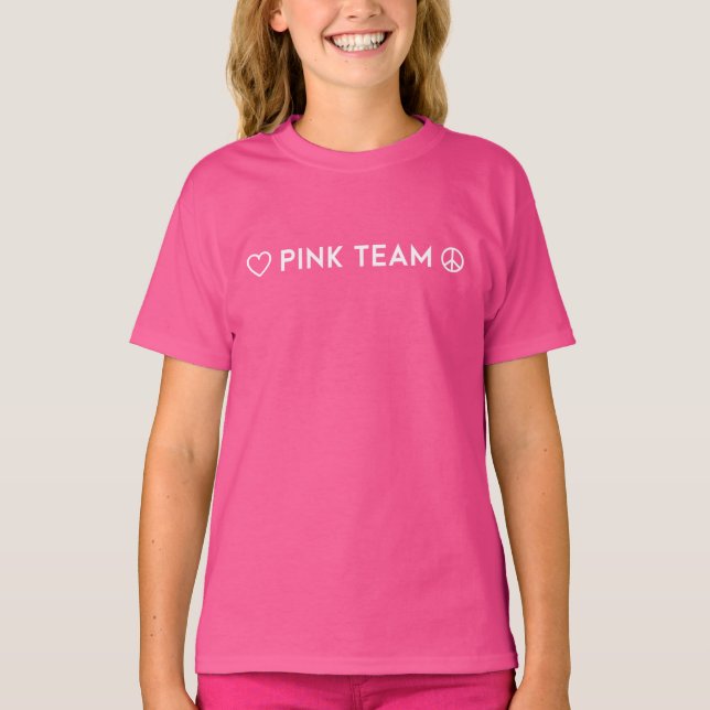 Colour War Pink Team Shirt (Front)