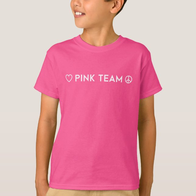 Colour War Pink Team Shirt (Front)