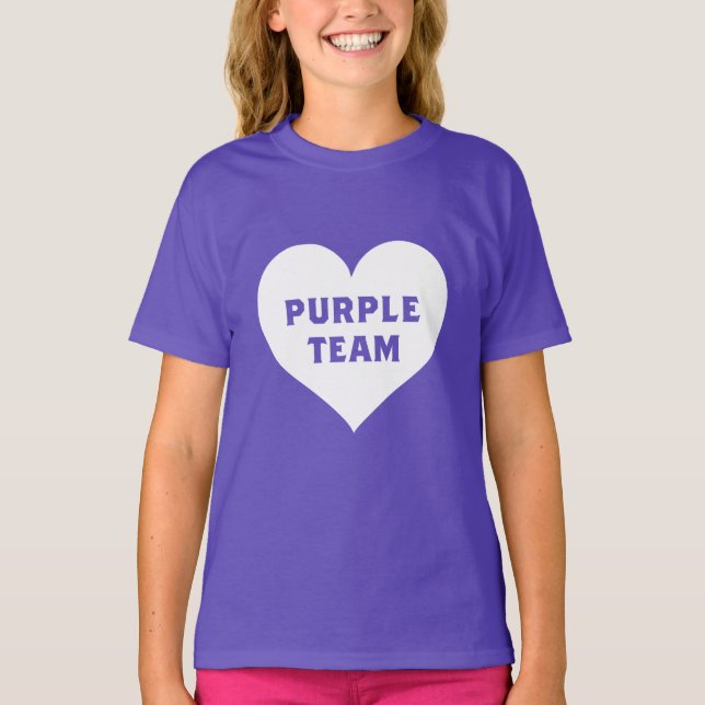 Colour War Purple Team Shirt (Front)