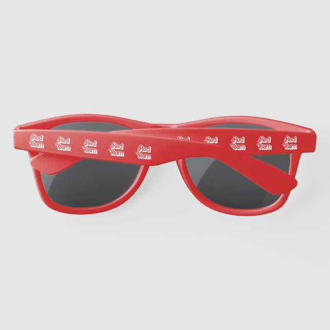 Colour War Red Team Sunglasses (Back)