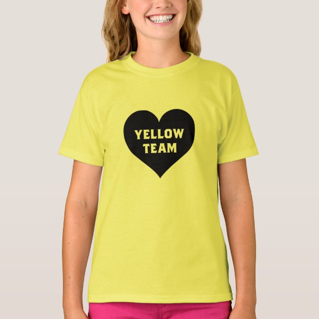 Colour War Yellow Team Shirt (Front)