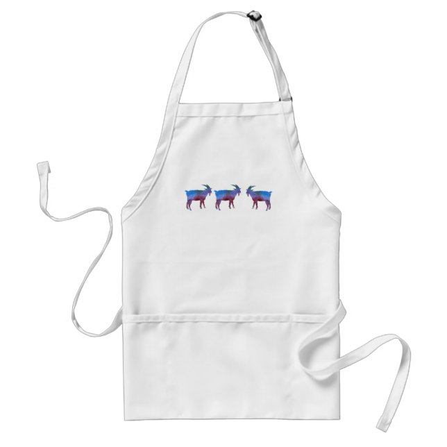 Colour Washed Goats Standard Apron (Front)