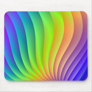Colour Wave Mouse Pad