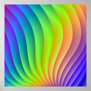 Colour Wave Poster