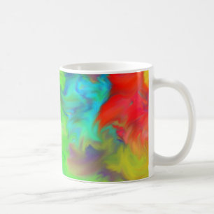 Colour Waves Surfeit Abstract Art Coffee Mug