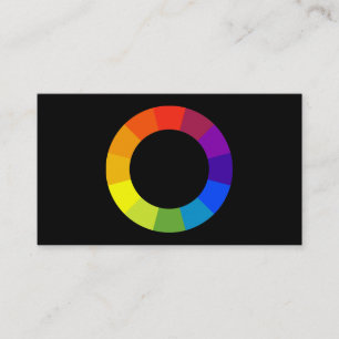 colour wheel business card