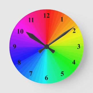 Colour Wheel Clock