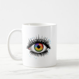 Colour Wheel Eye Design Art Education Colour Theor Coffee Mug