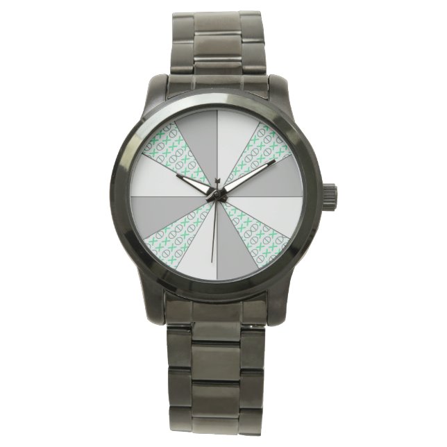 Colour Wheel Grey adjustable Code Watch (Front)