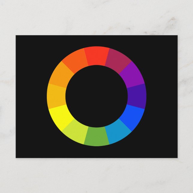 colour wheel postcard (Front)