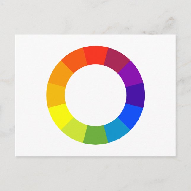 colour wheel postcard (Front)