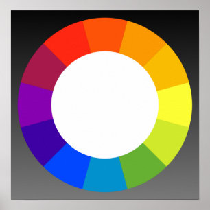 Colour Wheel Poster