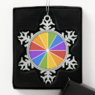 Colour Wheel / Rays custom ornament