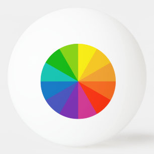 colour wheel theory school science hue disc light  ping pong ball