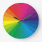 Colour Wheel Wall Clock