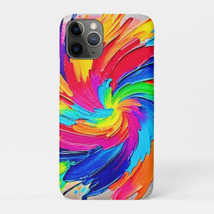 Colour Whirl: Abstract Art Case-Mate iPhone Case