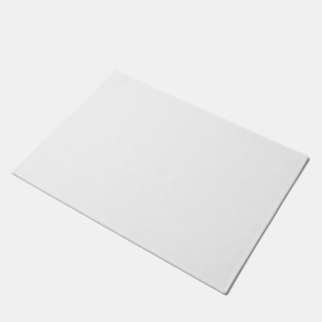 colour white doormat (Angled)