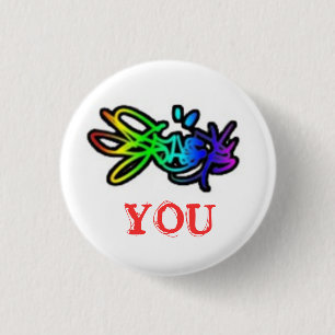 [colour] you 3 cm round badge