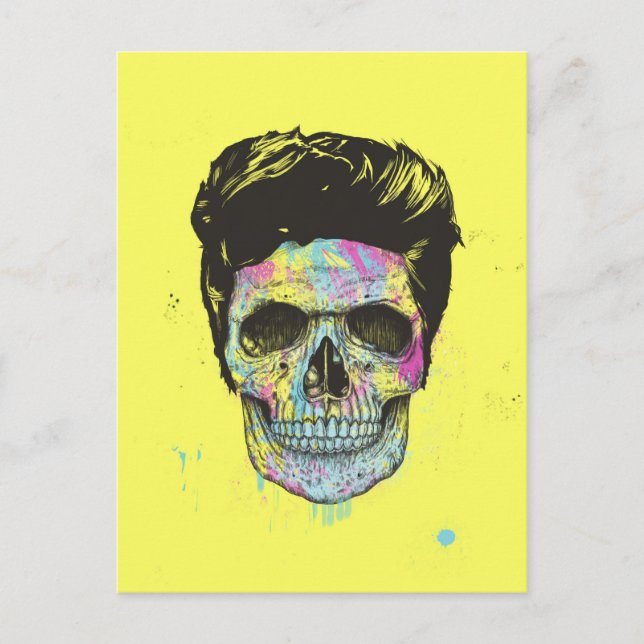 Colour your death postcard (Front)