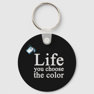 Colour your keys key ring
