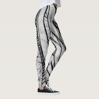 Colour-Your-Own Line Art: unique, fun, activity  Leggings